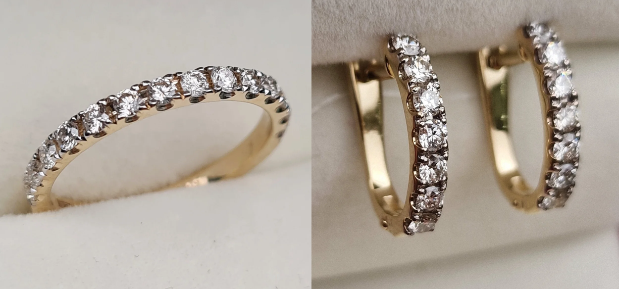 Комплект Deimantas 103888282 0,40ct 0,658ct. купить,NaN
