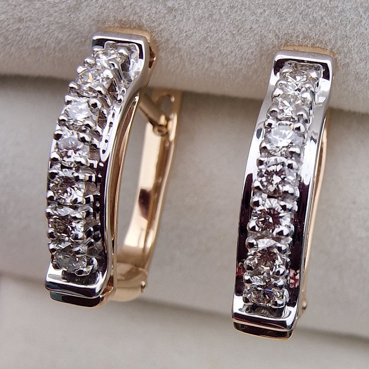 Серьги Deimantas 103890330 4,24гр 0,464ct. купить,NaN