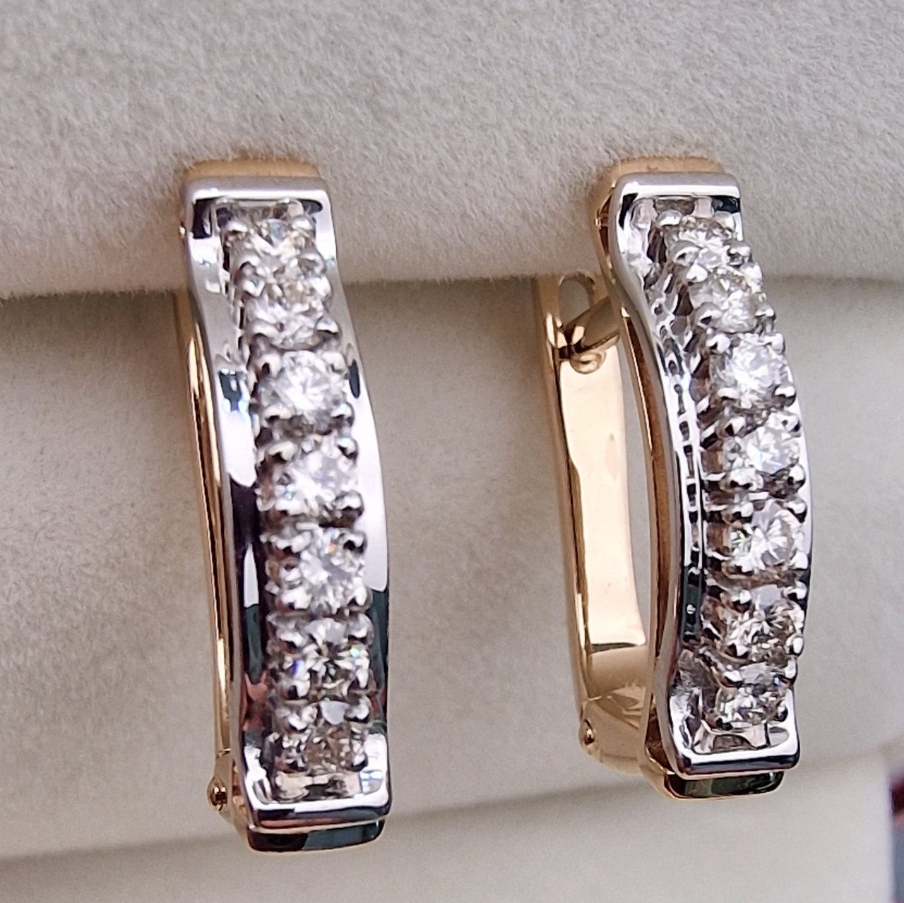Серьги Deimantas 103890330 4,24гр 0,464ct. купить,NaN