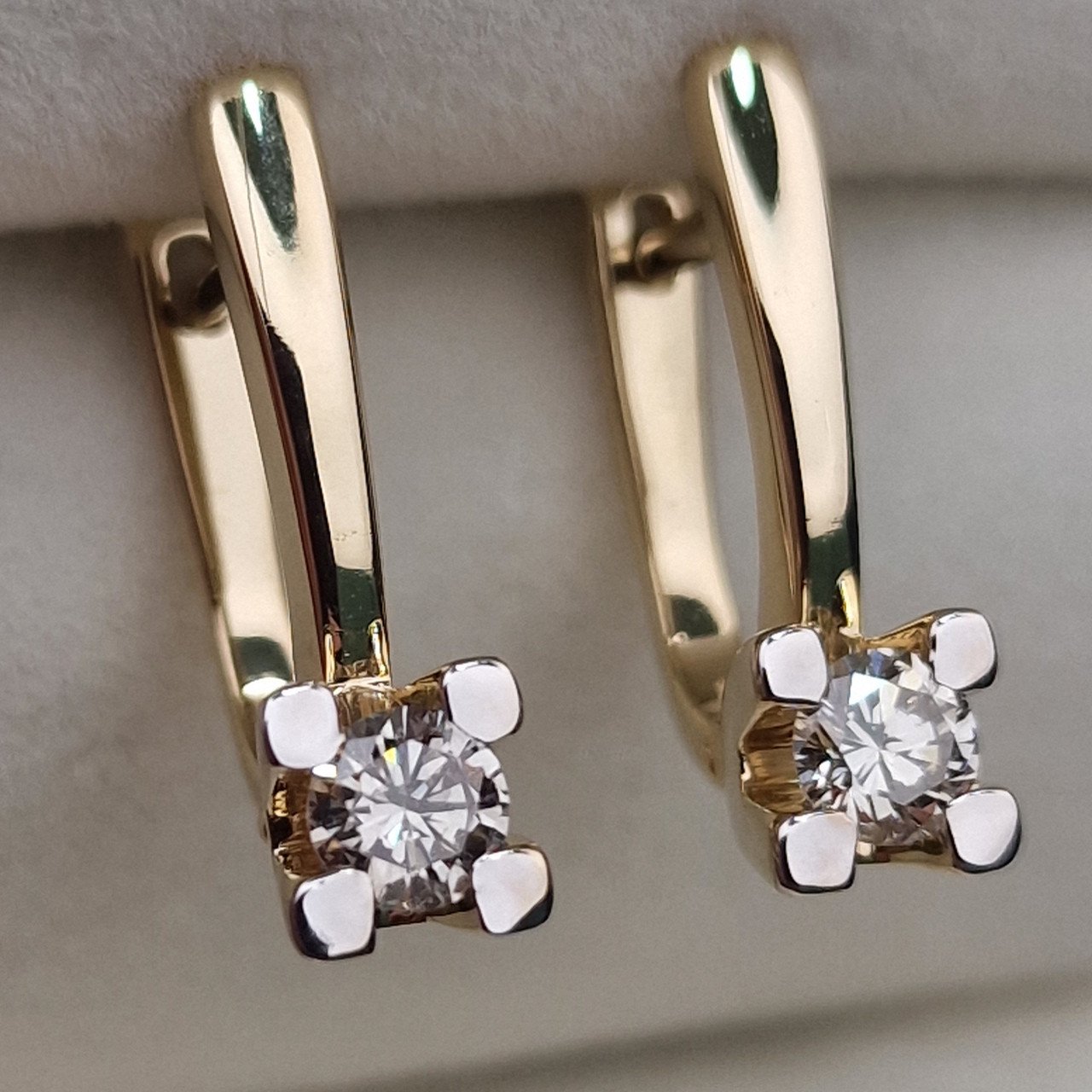 Серьги Deimantas 103890428 3,64гр 0,48ct. купить,NaN