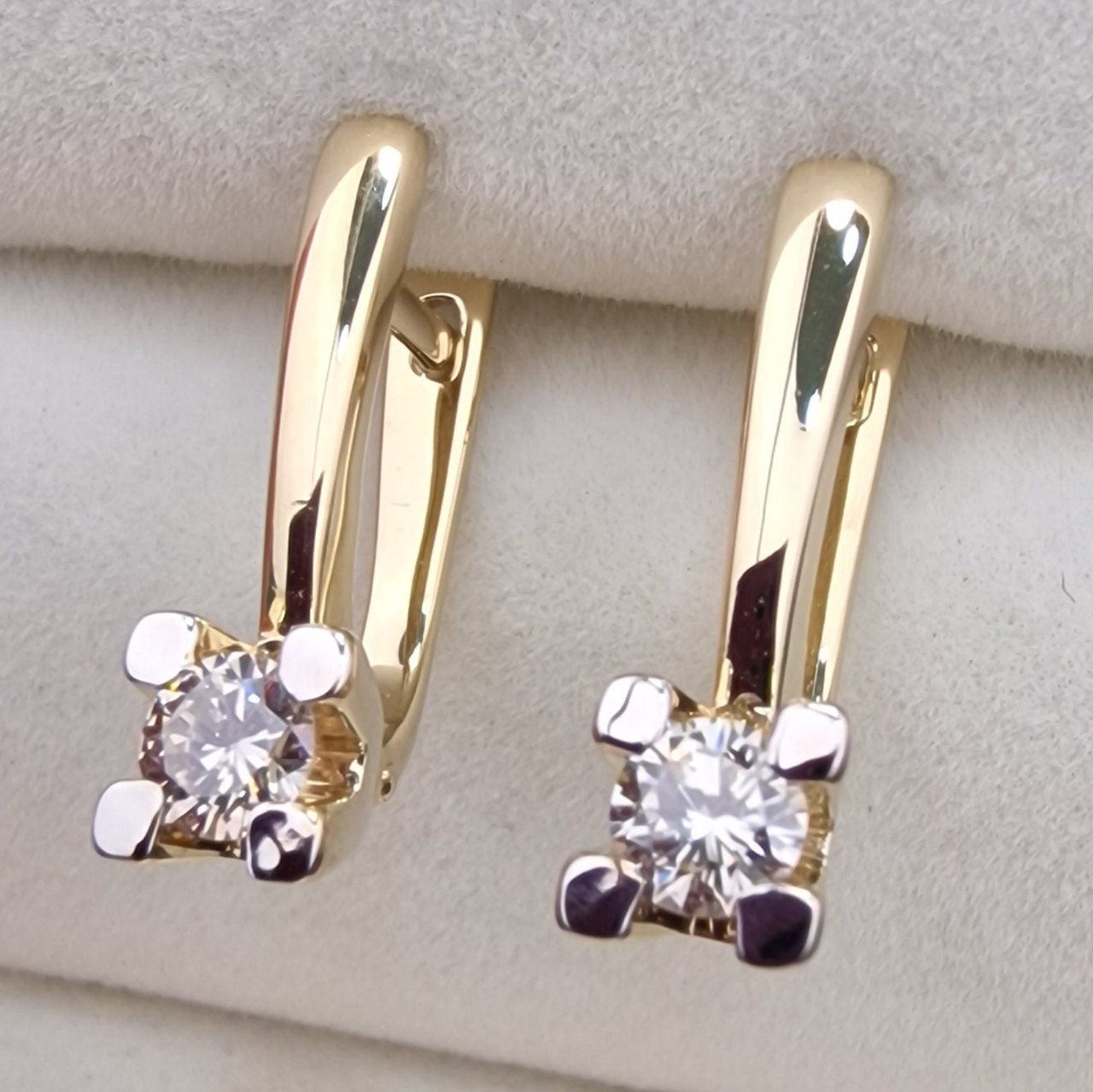 Серьги Deimantas 103890428 3,64гр 0,48ct. купить,NaN