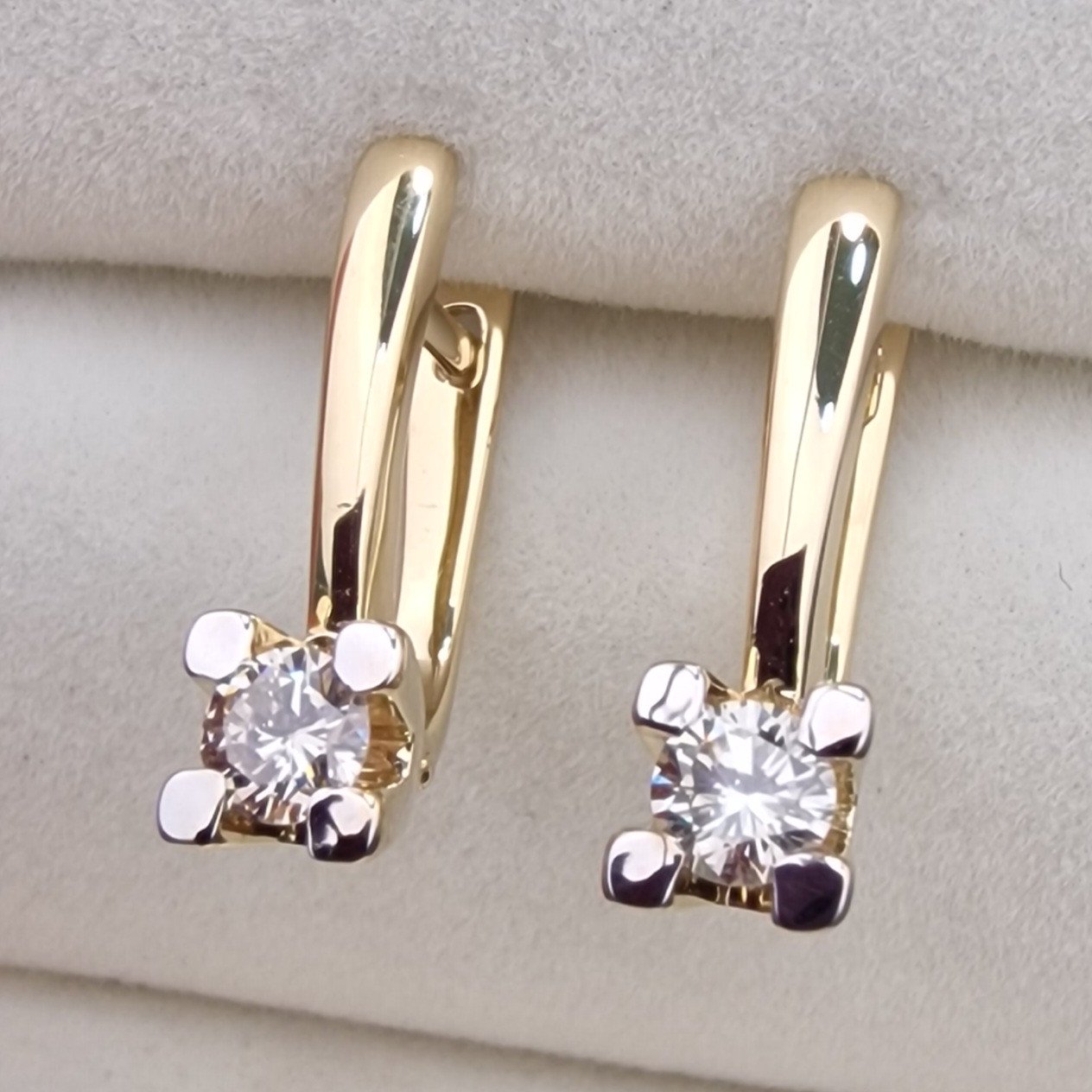 Серьги Deimantas 103890428 3,64гр 0,48ct. купить,NaN