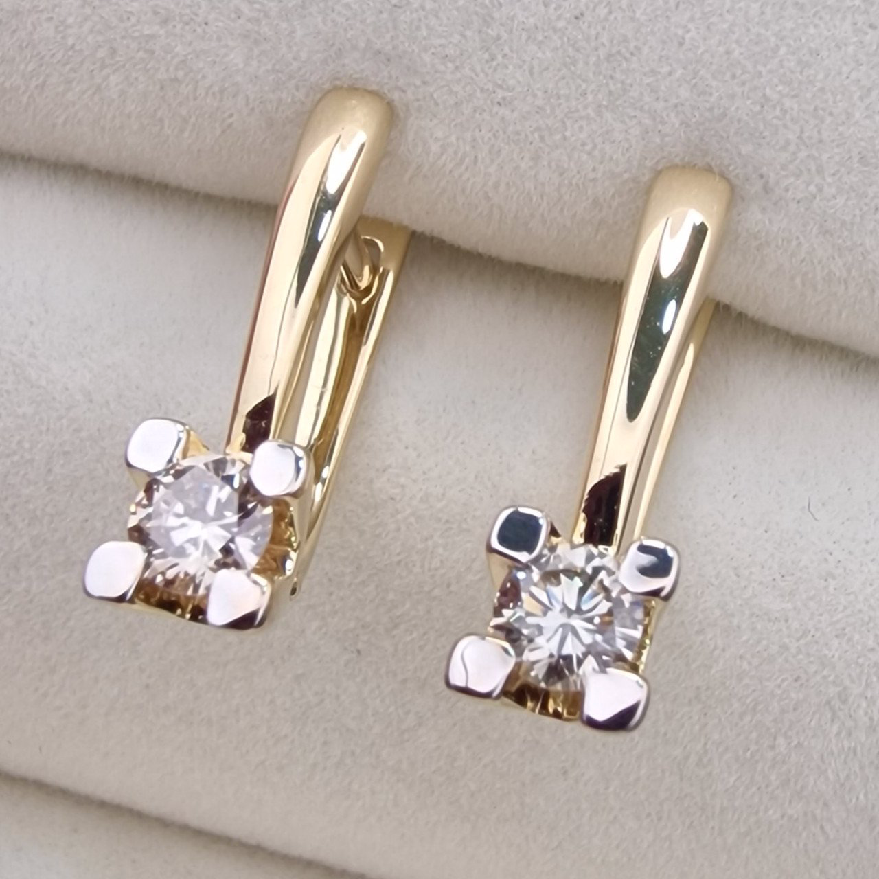 Серьги Deimantas 103890428 3,64гр 0,48ct. купить,NaN