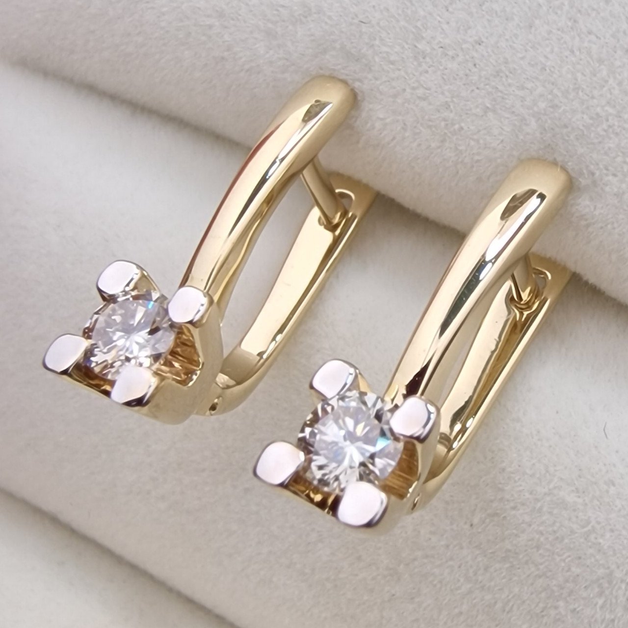 Серьги Deimantas 103890428 3,64гр 0,48ct. купить,NaN
