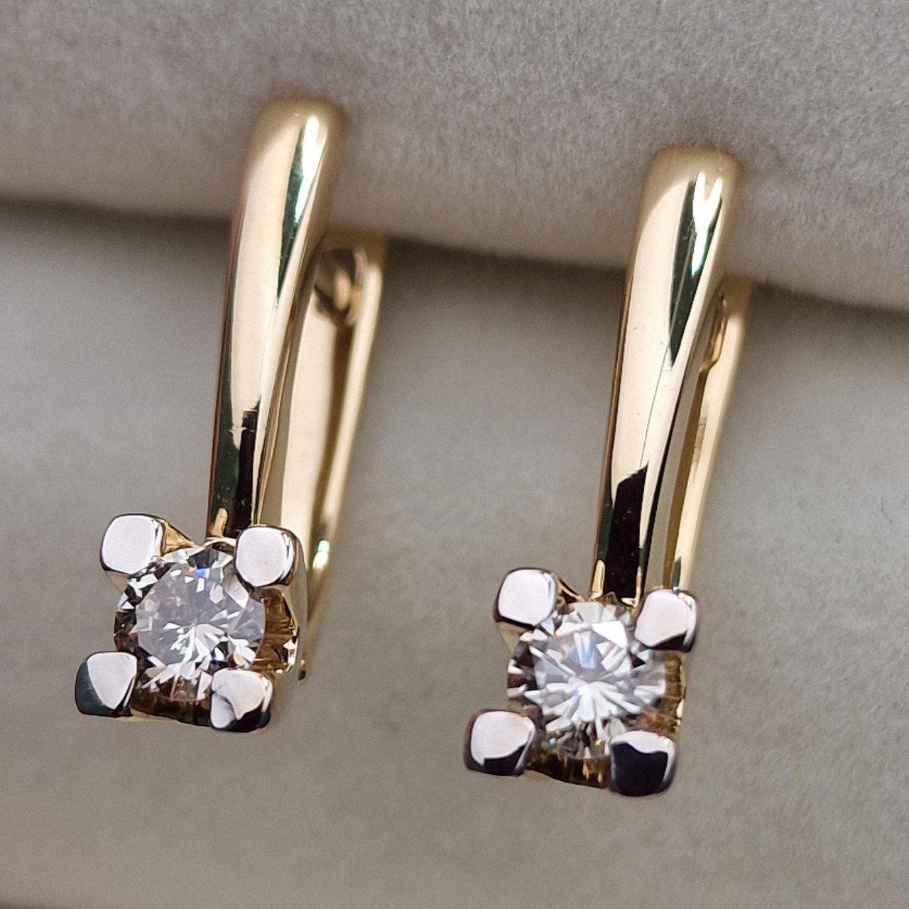 Серьги Deimantas 103890428 3,64гр 0,48ct. купить,NaN