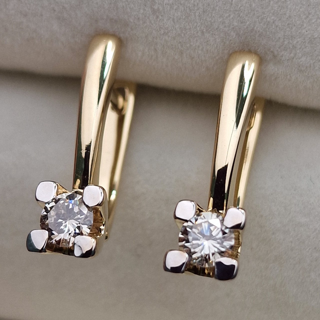 Серьги Deimantas 103890428 3,64гр 0,48ct. купить,NaN