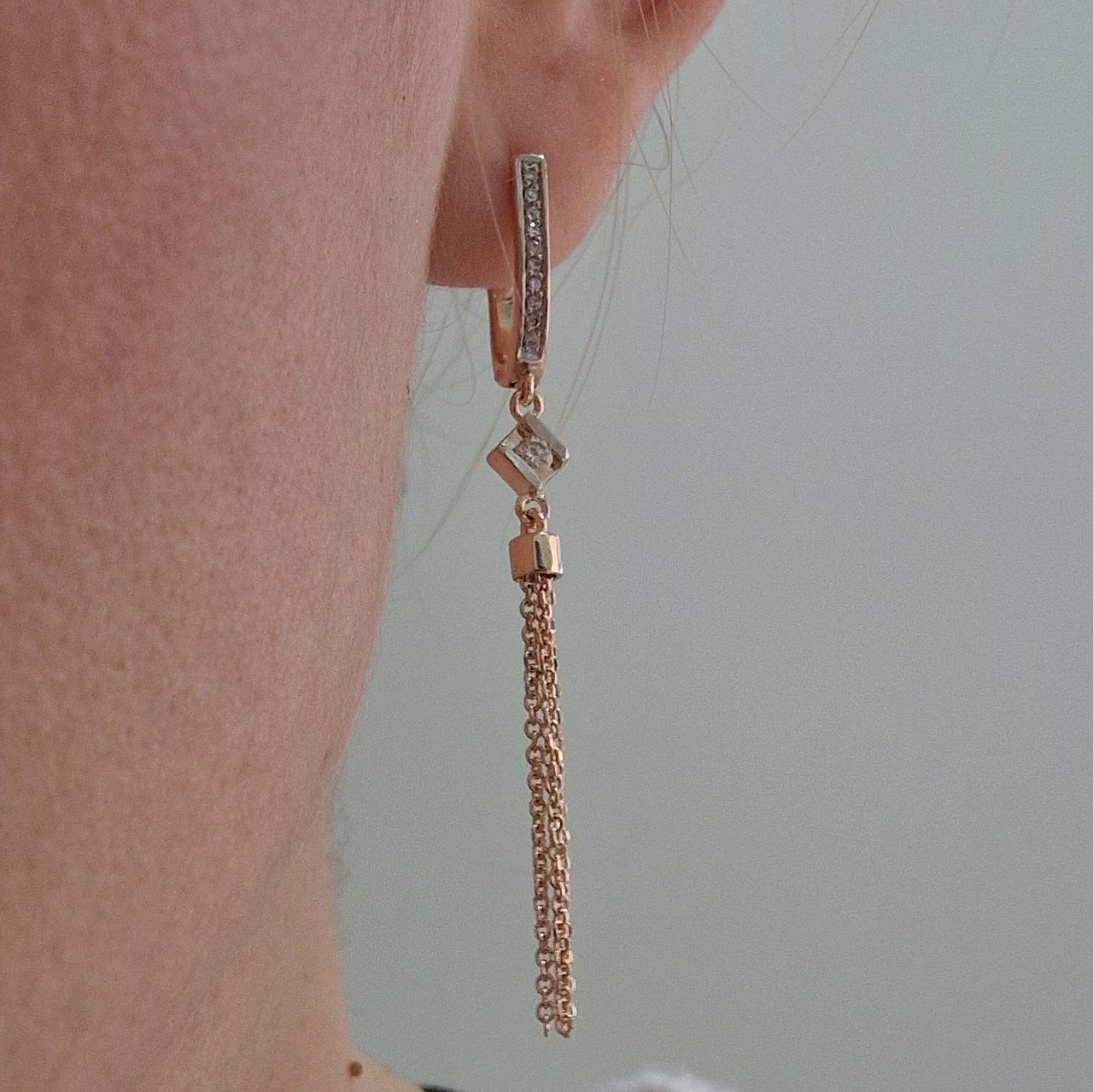 Серьги Deimantas 103890773 4,44гр 0,24ct. купить,NaN