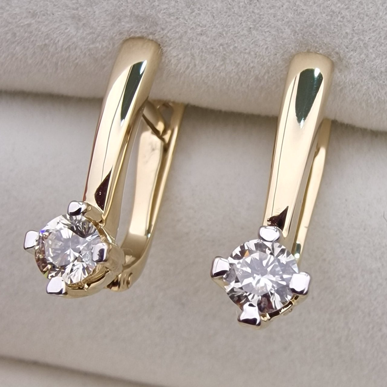 Серьги Deimantas 103890528 2,69гр 0,48ct. купить,NaN