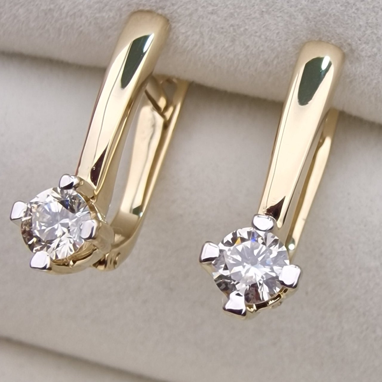 Серьги Deimantas 103890528 2,69гр 0,48ct. купить,NaN