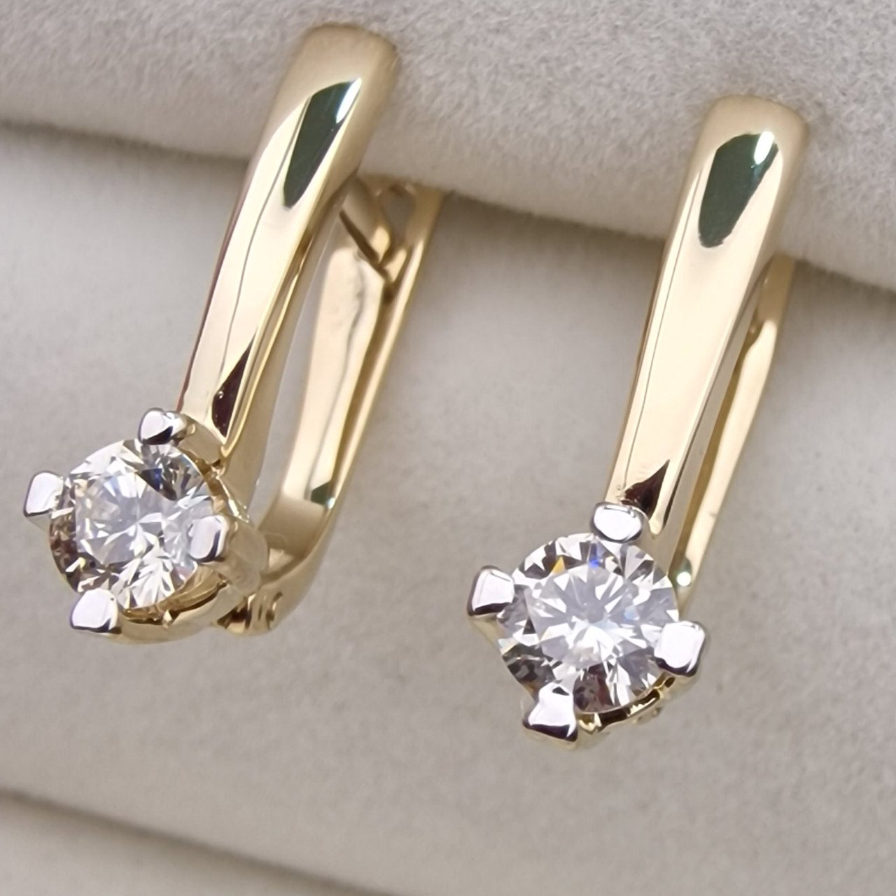 Серьги Deimantas 103890528 2,69гр 0,48ct. купить,NaN