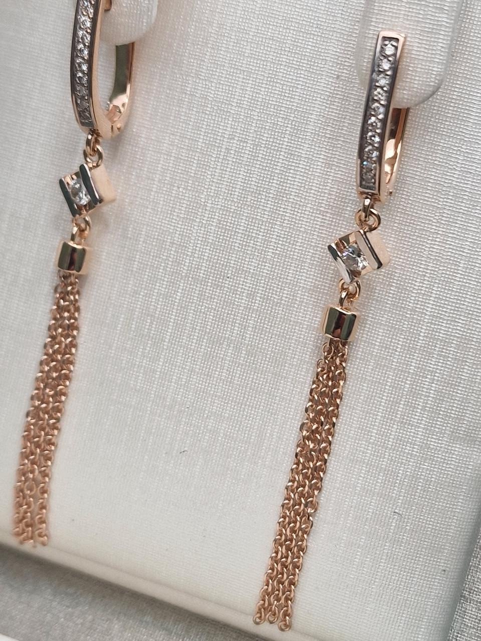 Серьги Deimantas 103890773 4,44гр 0,24ct. купить,NaN