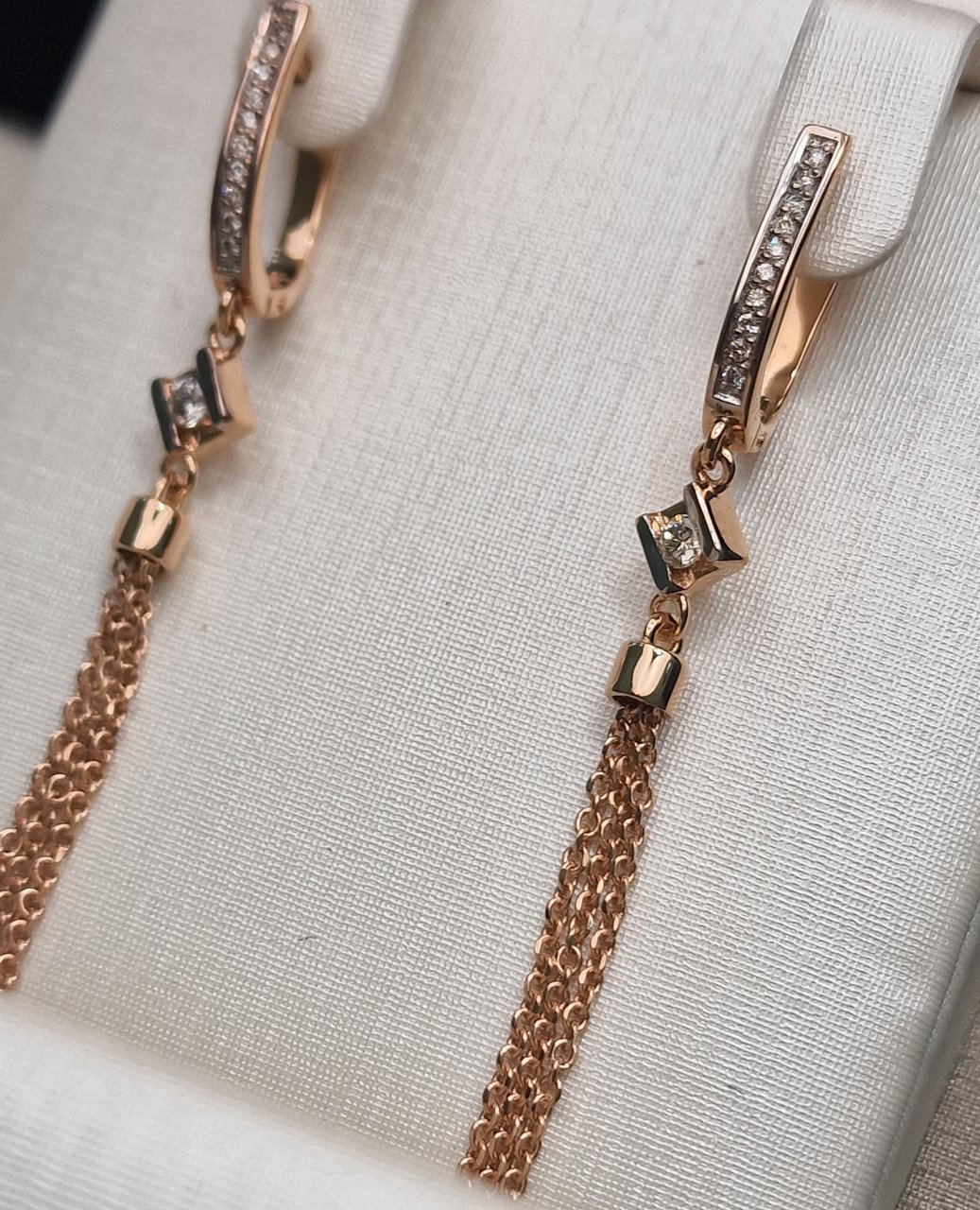 Серьги Deimantas 103890773 4,44гр 0,24ct. купить,NaN