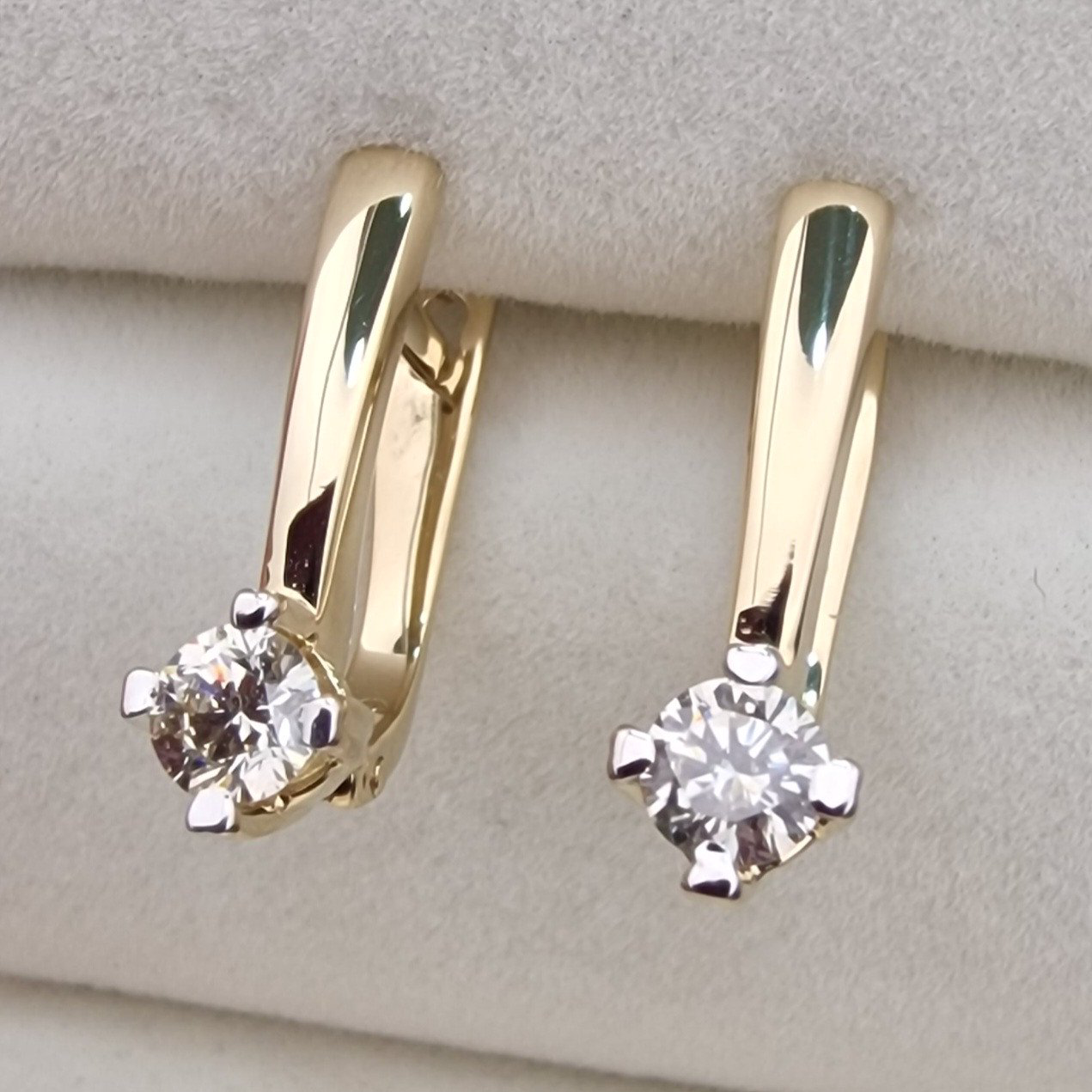 Серьги Deimantas 103890528 2,69гр 0,48ct. купить,NaN