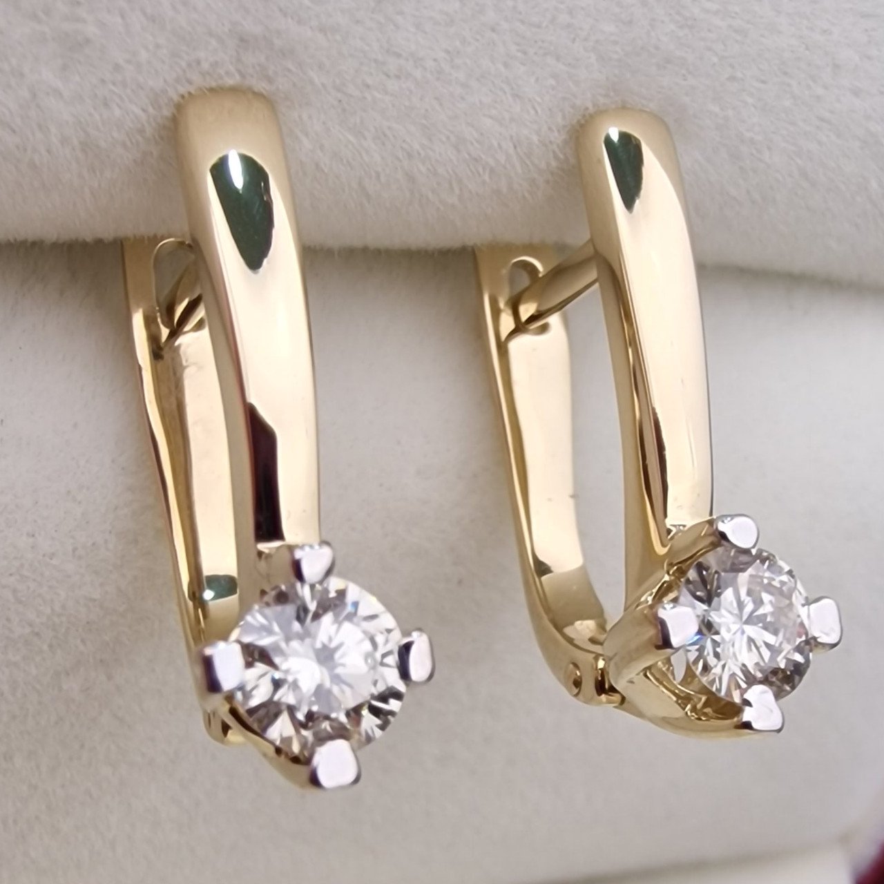 Серьги Deimantas 103890528 2,69гр 0,48ct. купить,NaN