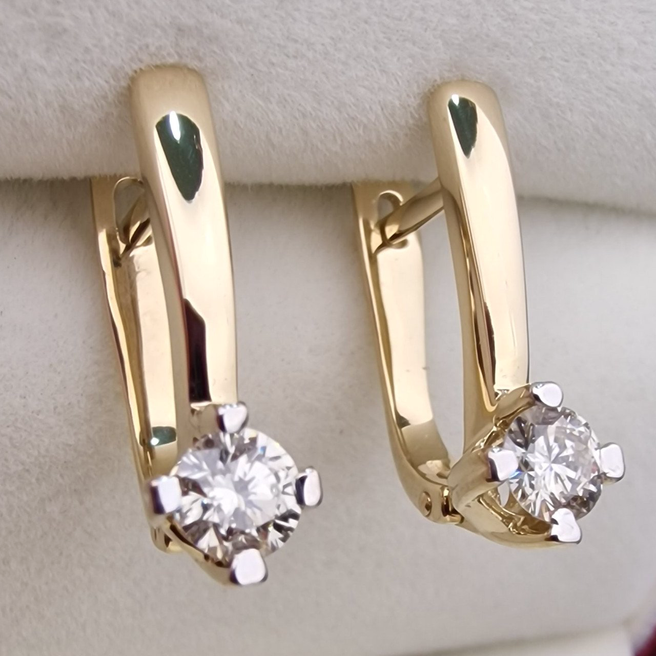 Серьги Deimantas 103890528 2,69гр 0,48ct. купить,NaN
