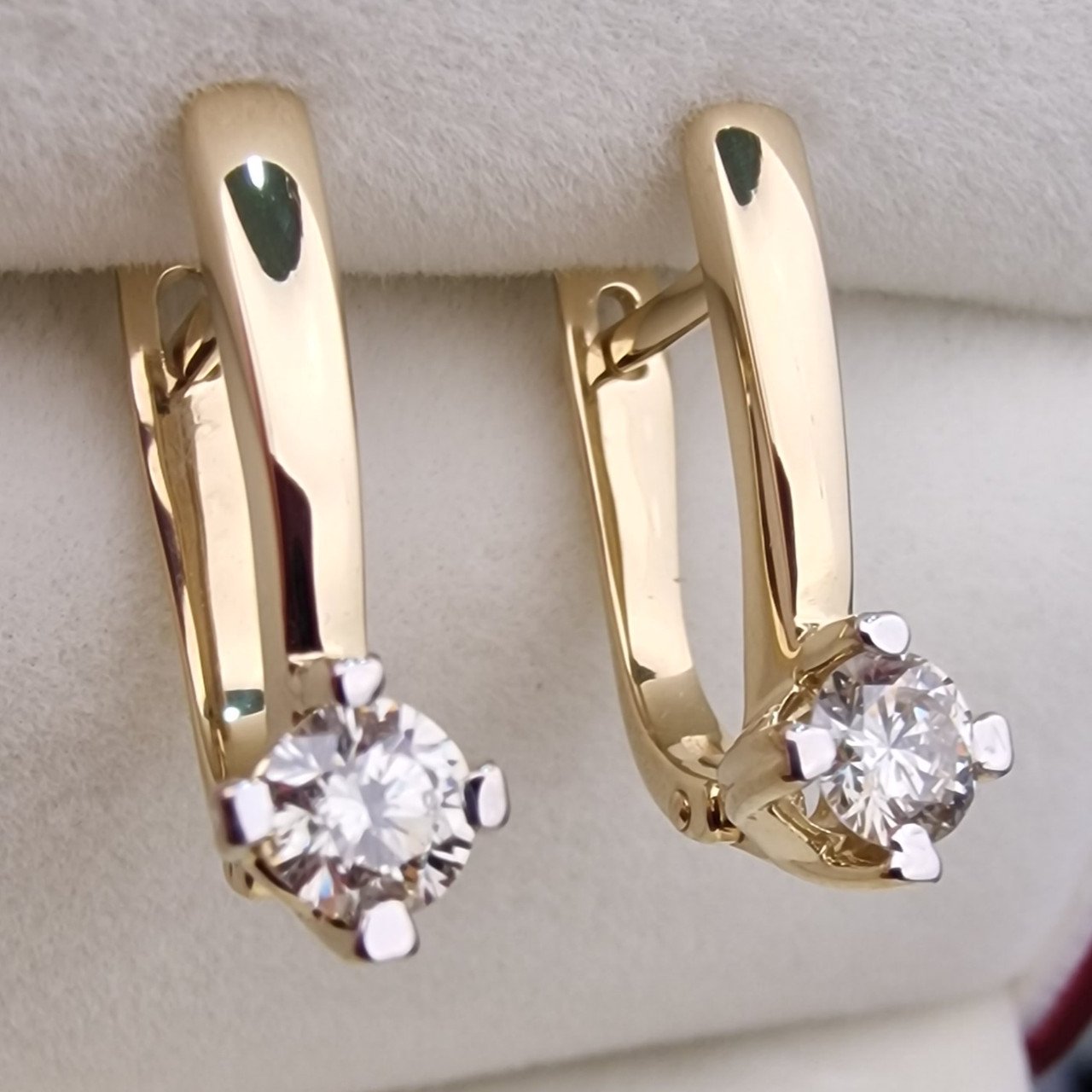 Серьги Deimantas 103890528 2,69гр 0,48ct. купить,NaN