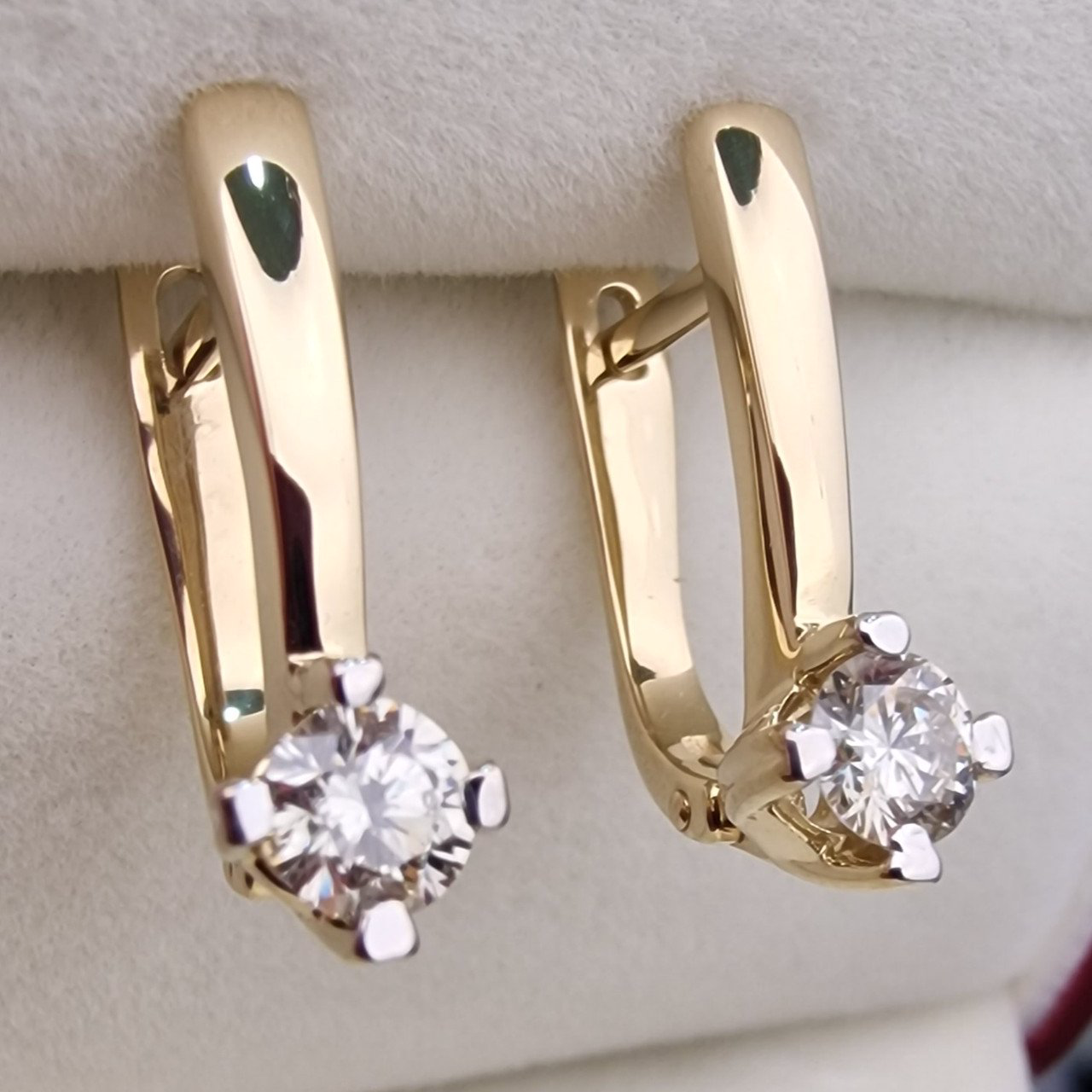 Серьги Deimantas 103890528 2,69гр 0,48ct. купить,NaN