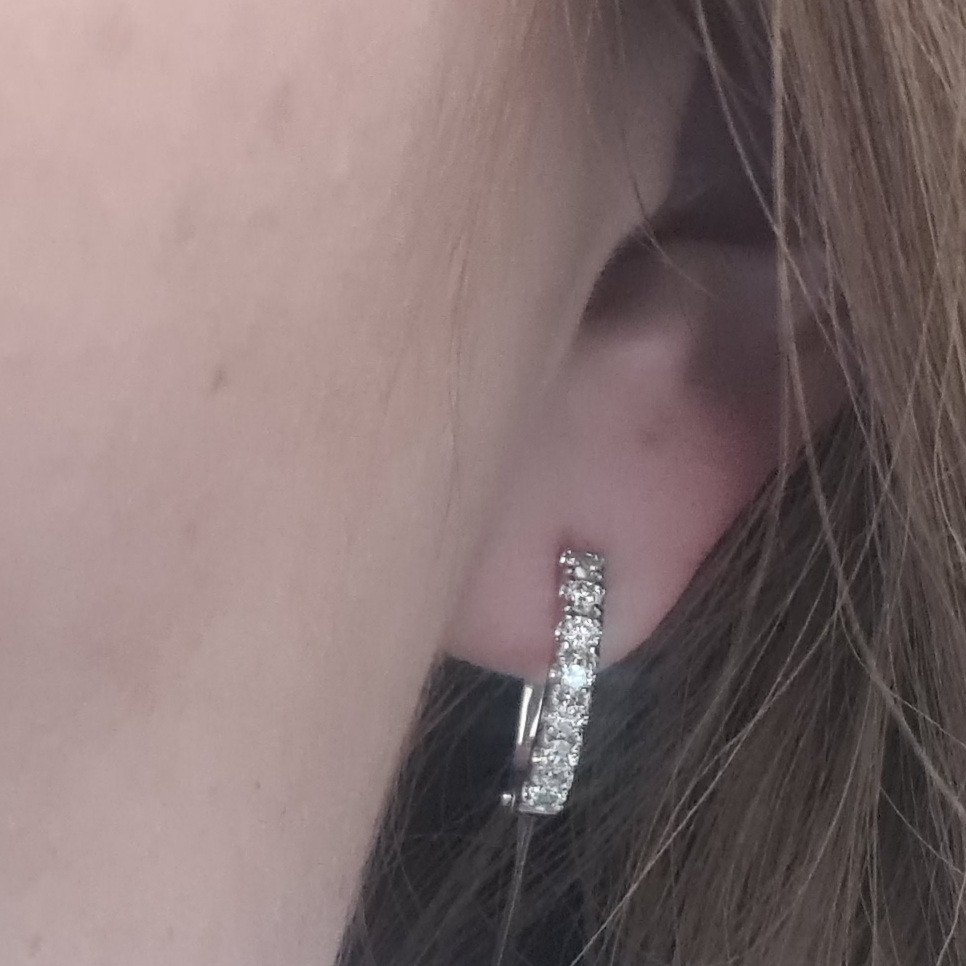 Серьги Deimantas 104903257 2,68гр 0,641ct. купить,NaN