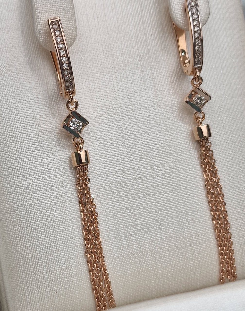 Серьги Deimantas 103890773 4,44гр 0,24ct. купить,NaN