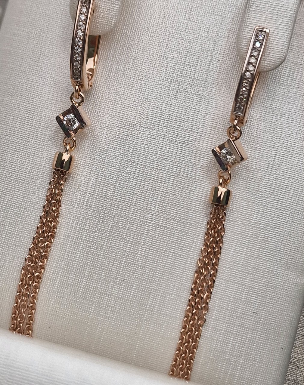 Серьги Deimantas 103890773 4,44гр 0,24ct. купить,NaN