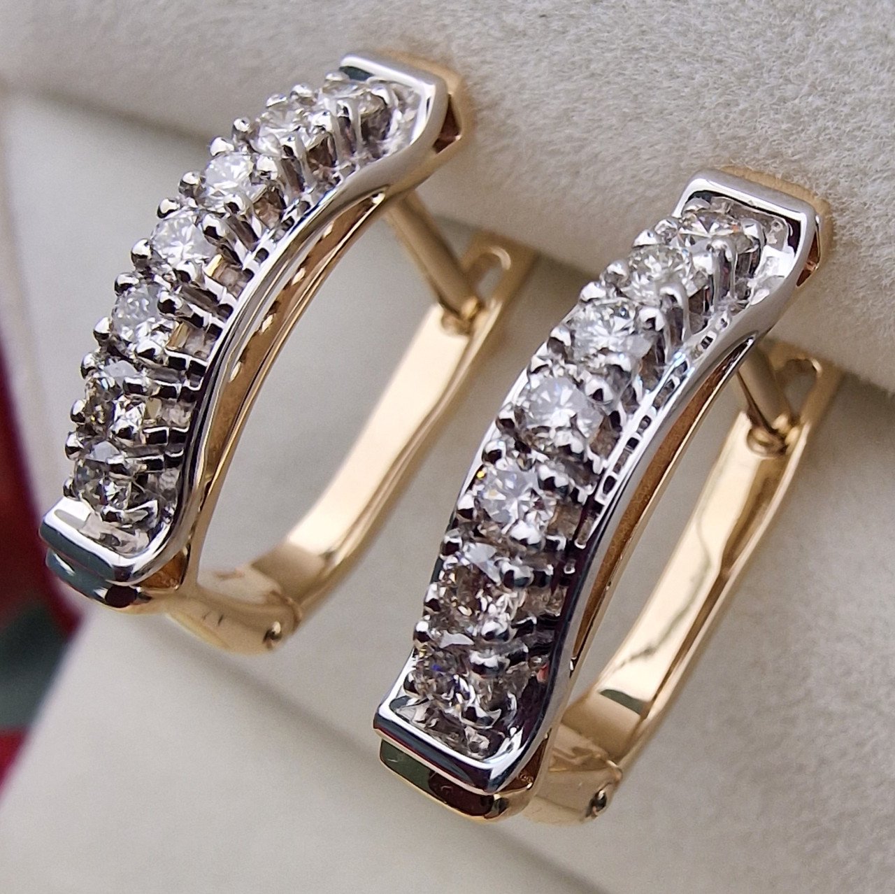 Серьги Deimantas 104903182 4,37гр 0,454ct. купить,NaN