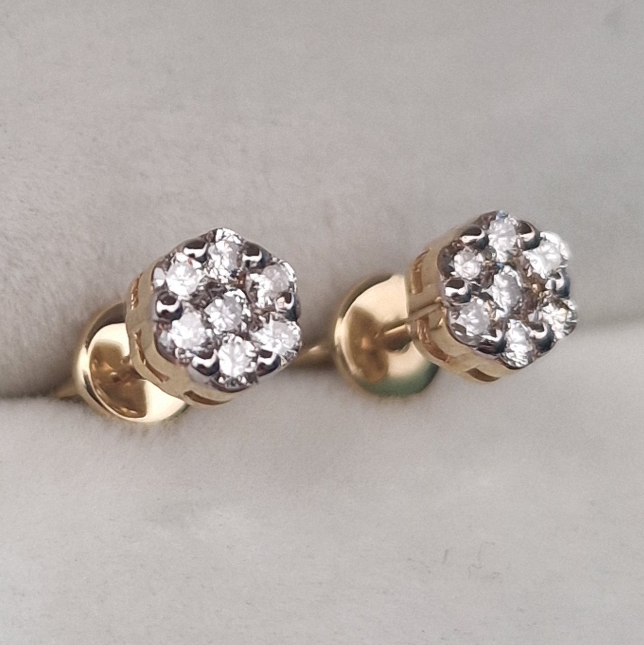 Серьги Deimantas 104903498 1,74гр 0,328ct. купить,NaN