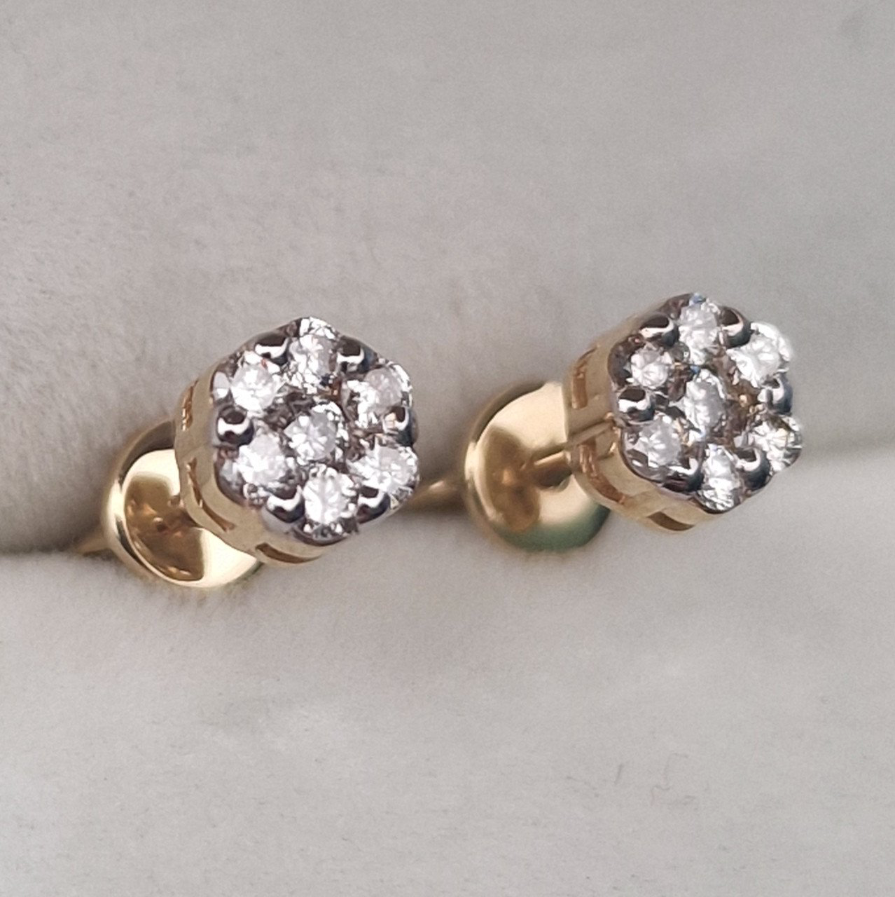 Серьги Deimantas 104903498 1,74гр 0,328ct. купить,NaN