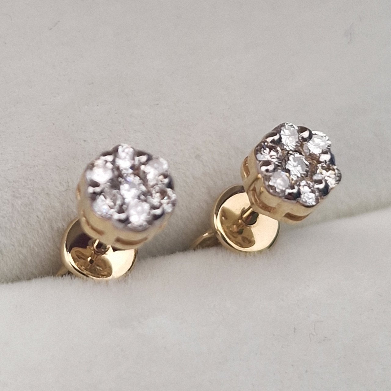Серьги Deimantas 104903498 1,74гр 0,328ct. купить,NaN