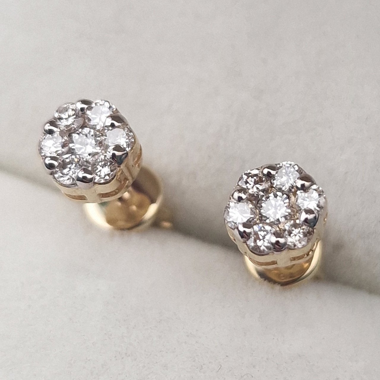 Серьги Deimantas 104903498 1,74гр 0,328ct. купить,NaN