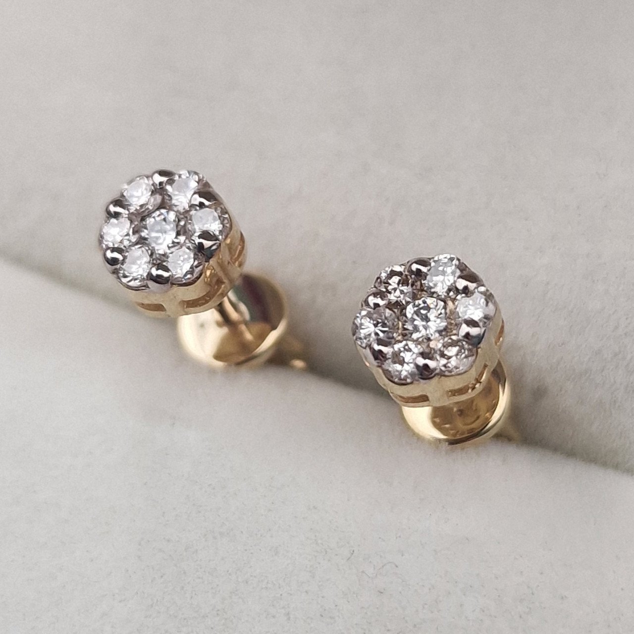 Серьги Deimantas 104903498 1,74гр 0,328ct. купить,NaN