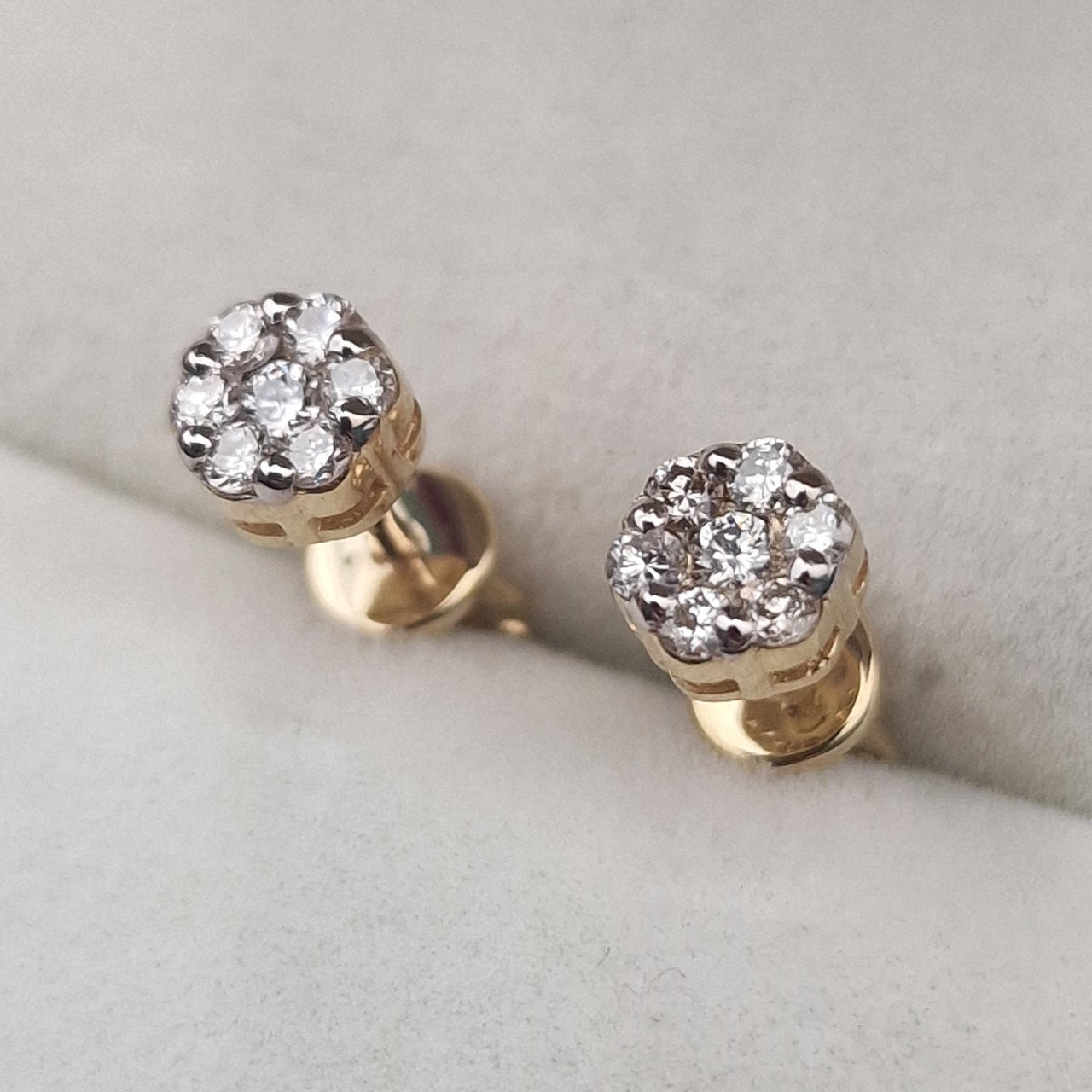 Серьги Deimantas 104903498 1,74гр 0,328ct. купить,NaN
