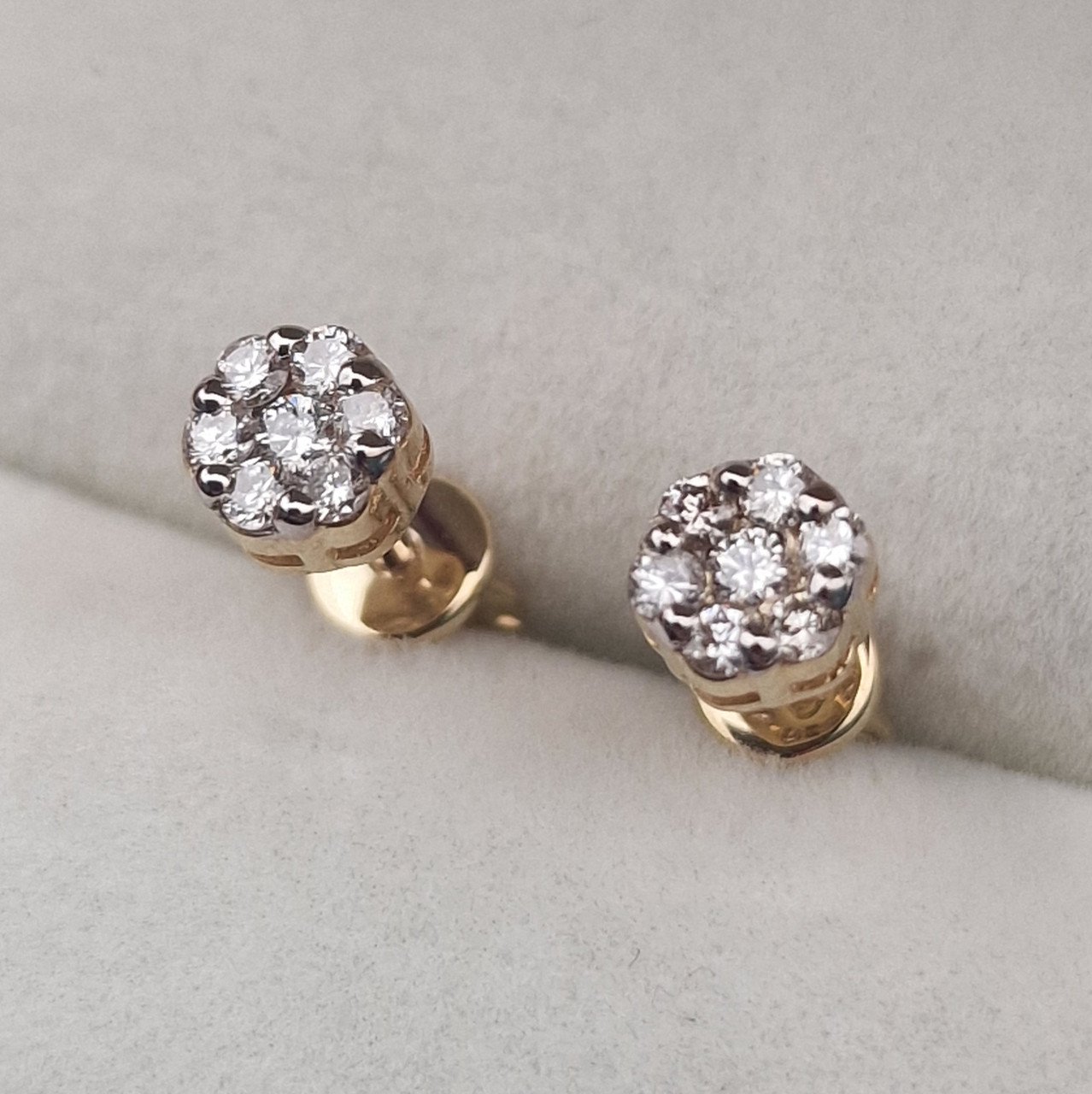 Серьги Deimantas 104903498 1,74гр 0,328ct. купить,NaN