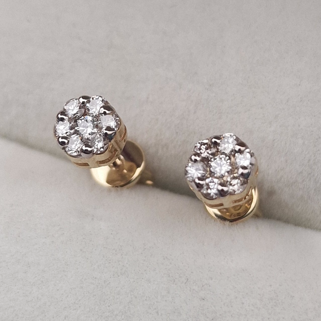 Серьги Deimantas 104903498 1,74гр 0,328ct. купить,NaN