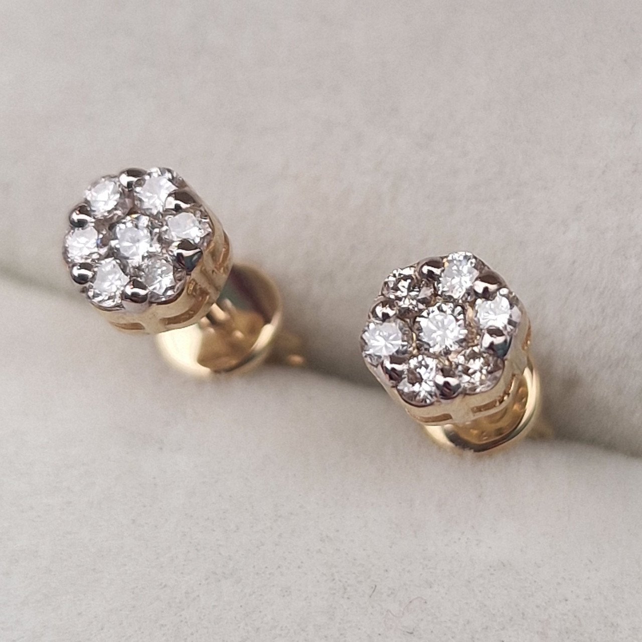 Серьги Deimantas 104903498 1,74гр 0,328ct. купить,NaN