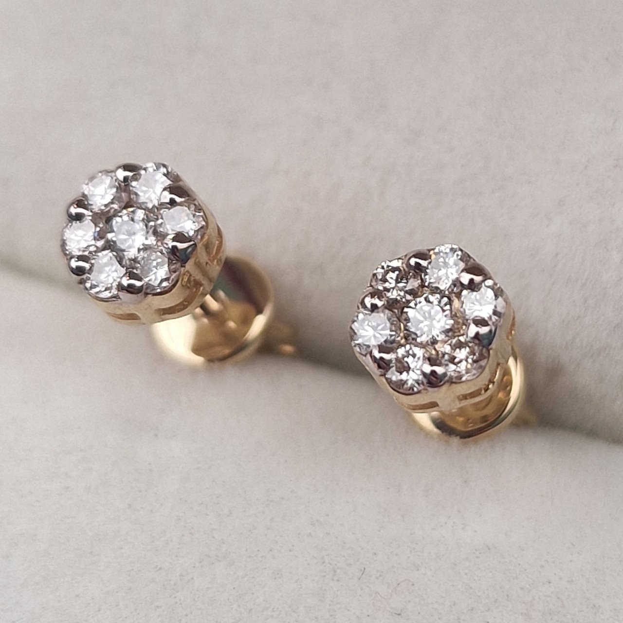 Серьги Deimantas 104903498 1,74гр 0,328ct. купить,NaN