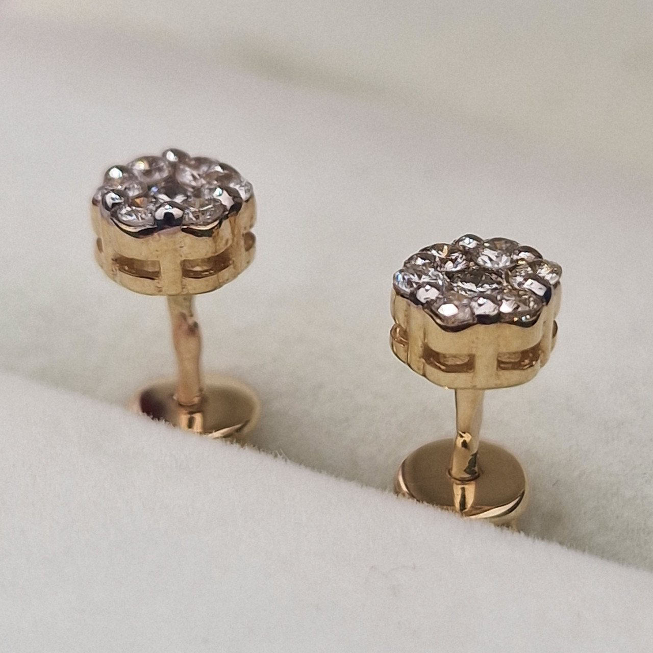 Серьги Deimantas 104903498 1,74гр 0,328ct. купить,NaN