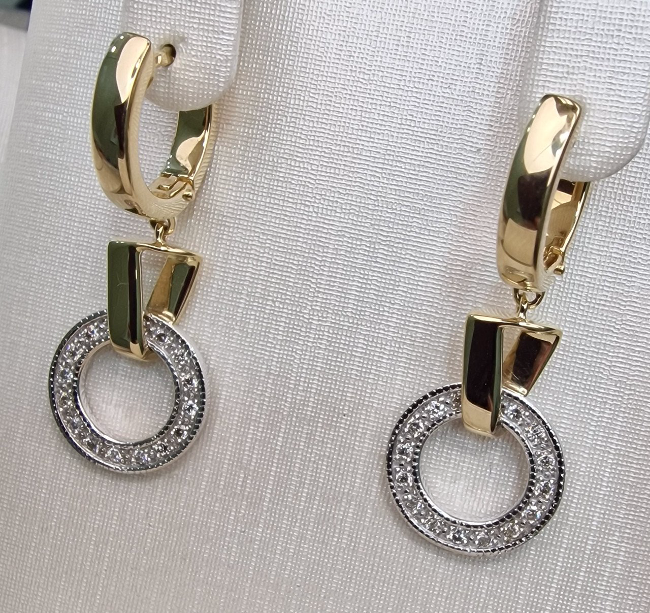 Серьги Deimantas 103890801 5,43гр 0,262ct. купить,NaN