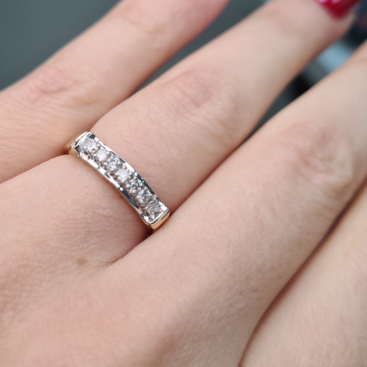 Кольцо Deimantas 104905467 17р 2,96гр 0,237ct. купить,NaN
