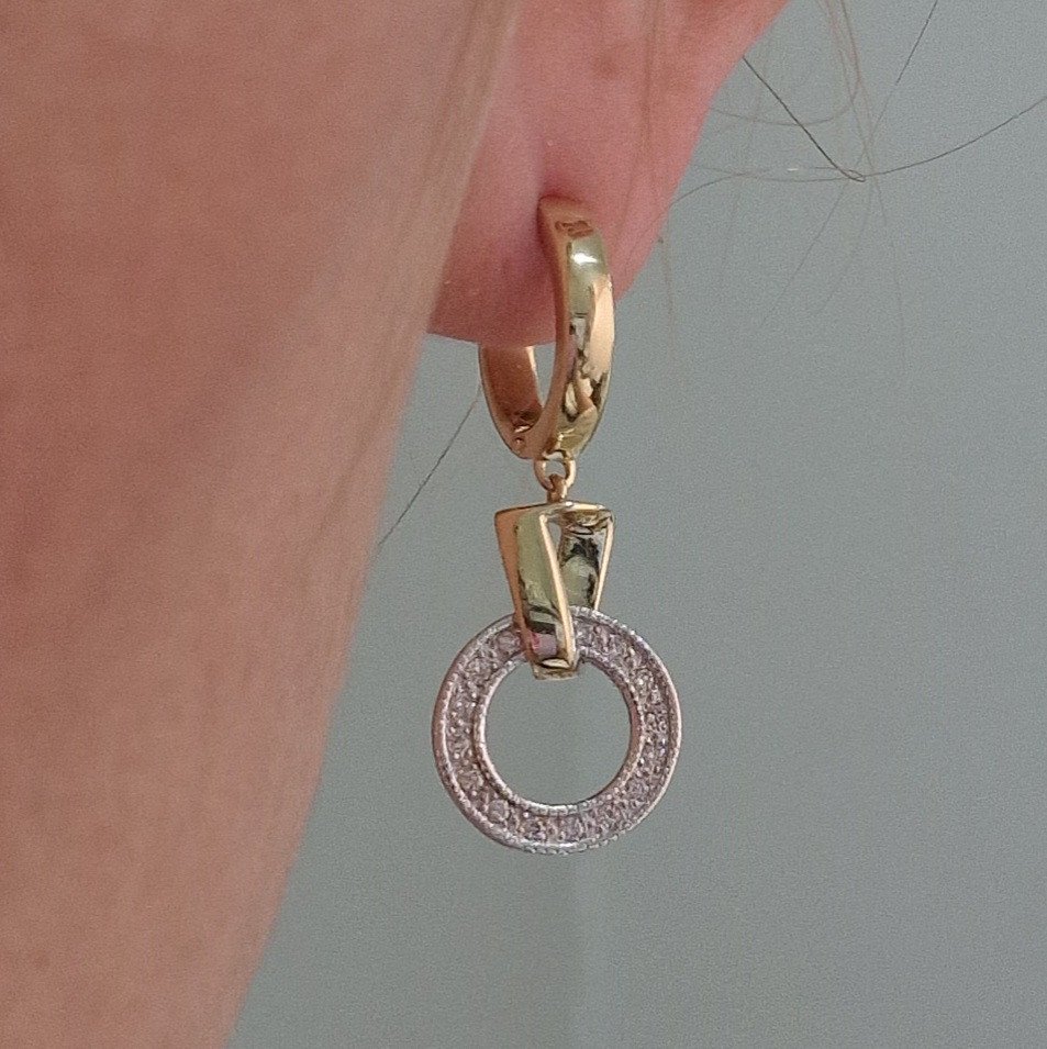 Серьги Deimantas 103890801 5,43гр 0,262ct. купить,NaN
