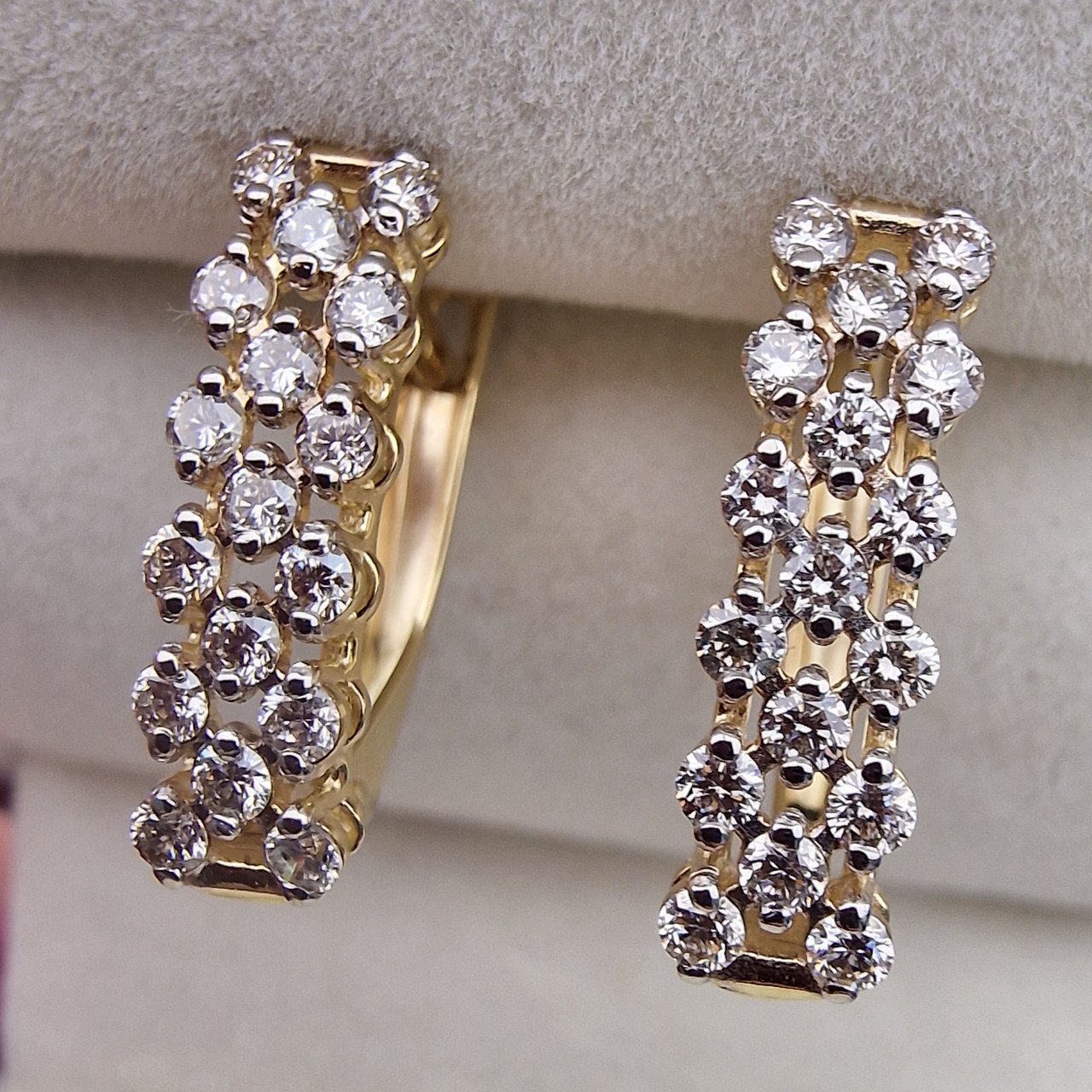 Серьги Deimantas 103890833 2,66гр 0,72ct. купить,NaN