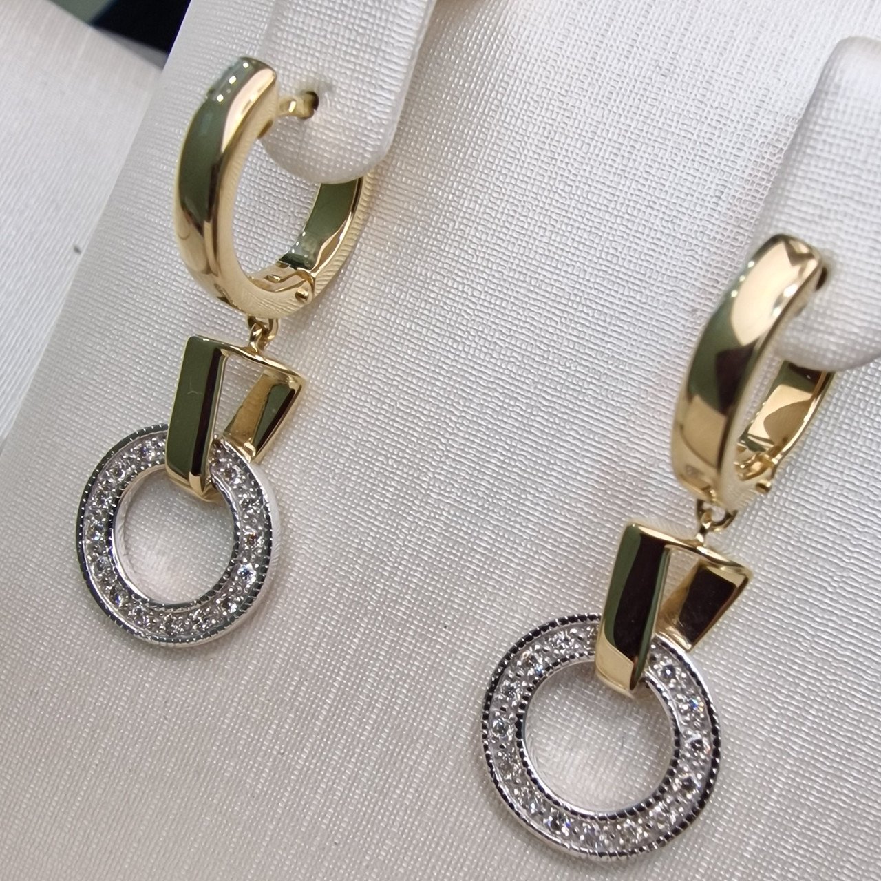 Серьги Deimantas 103890801 5,43гр 0,262ct. купить,NaN