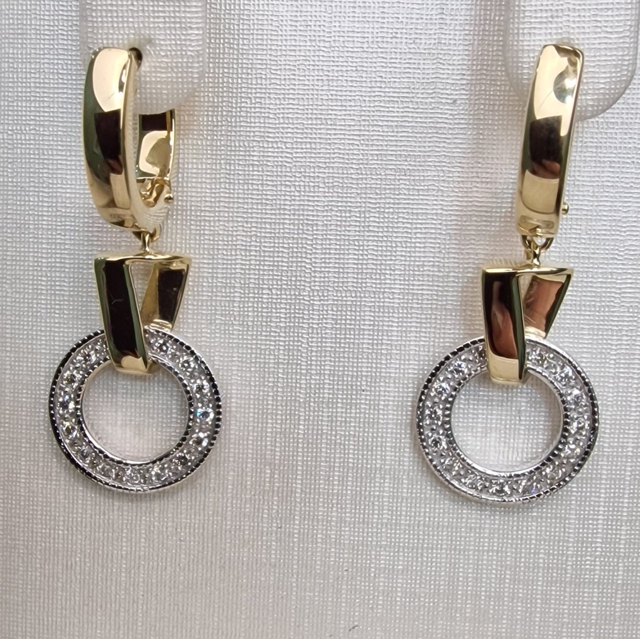 Серьги Deimantas 103890801 5,43гр 0,262ct. купить,NaN