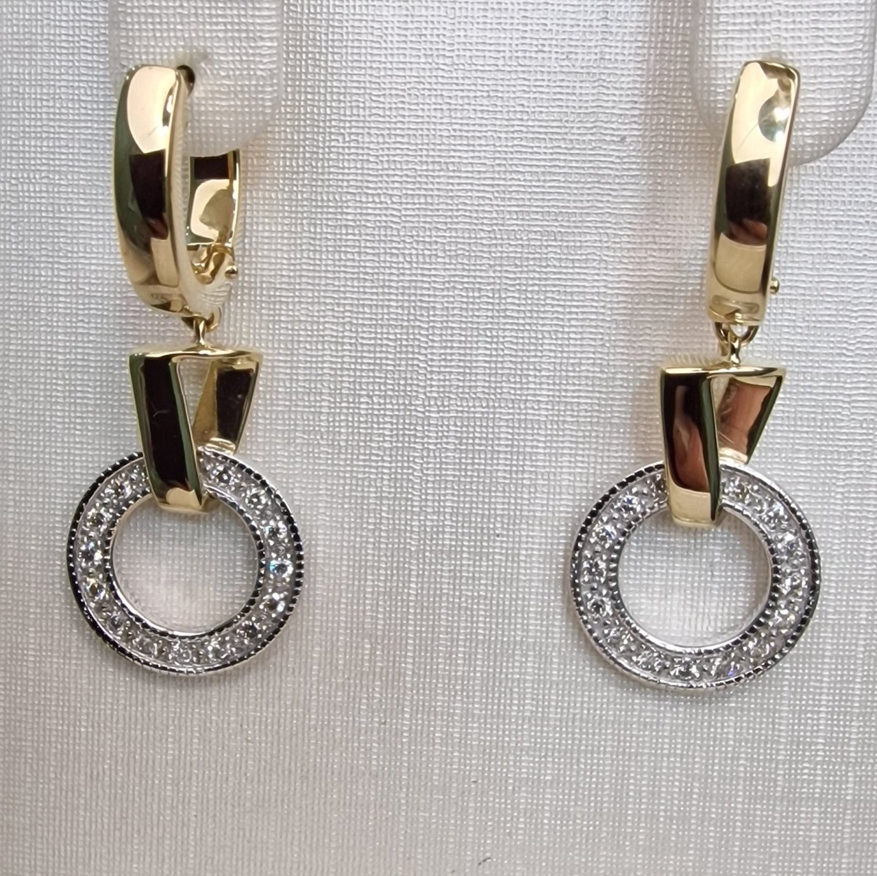 Серьги Deimantas 103890801 5,43гр 0,262ct. купить,NaN