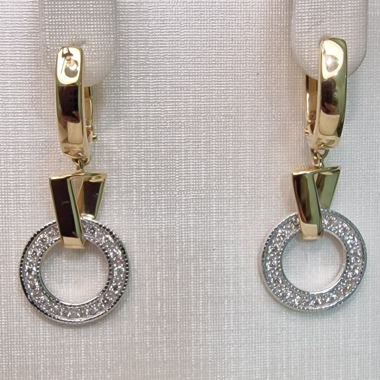 Серьги Deimantas 103890801 5,43гр 0,262ct. купить,NaN