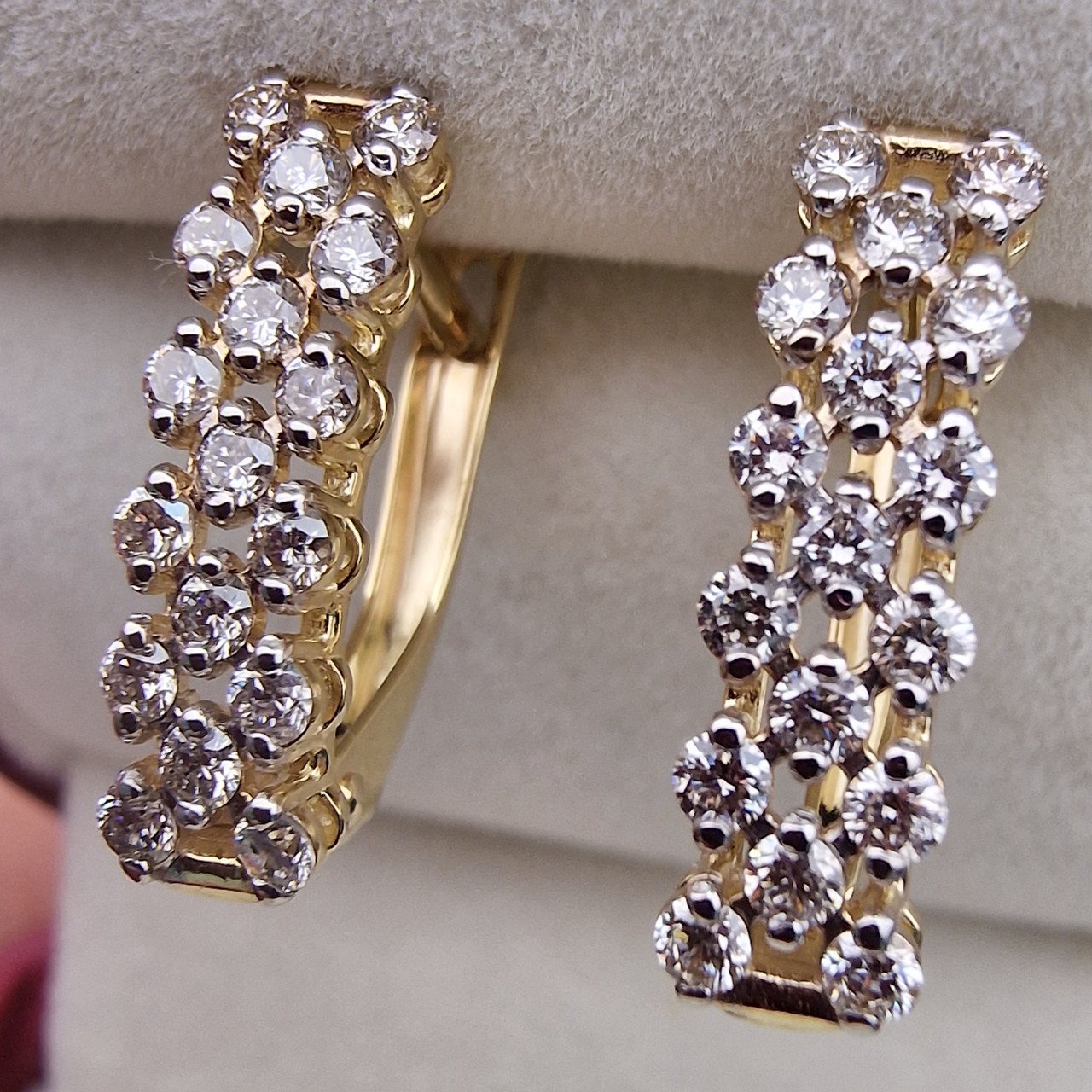 Серьги Deimantas 103890833 2,66гр 0,72ct. купить,NaN