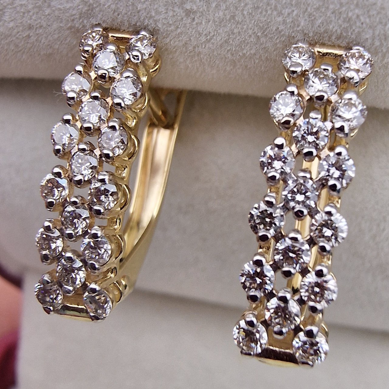 Серьги Deimantas 103890833 2,66гр 0,72ct. купить,NaN