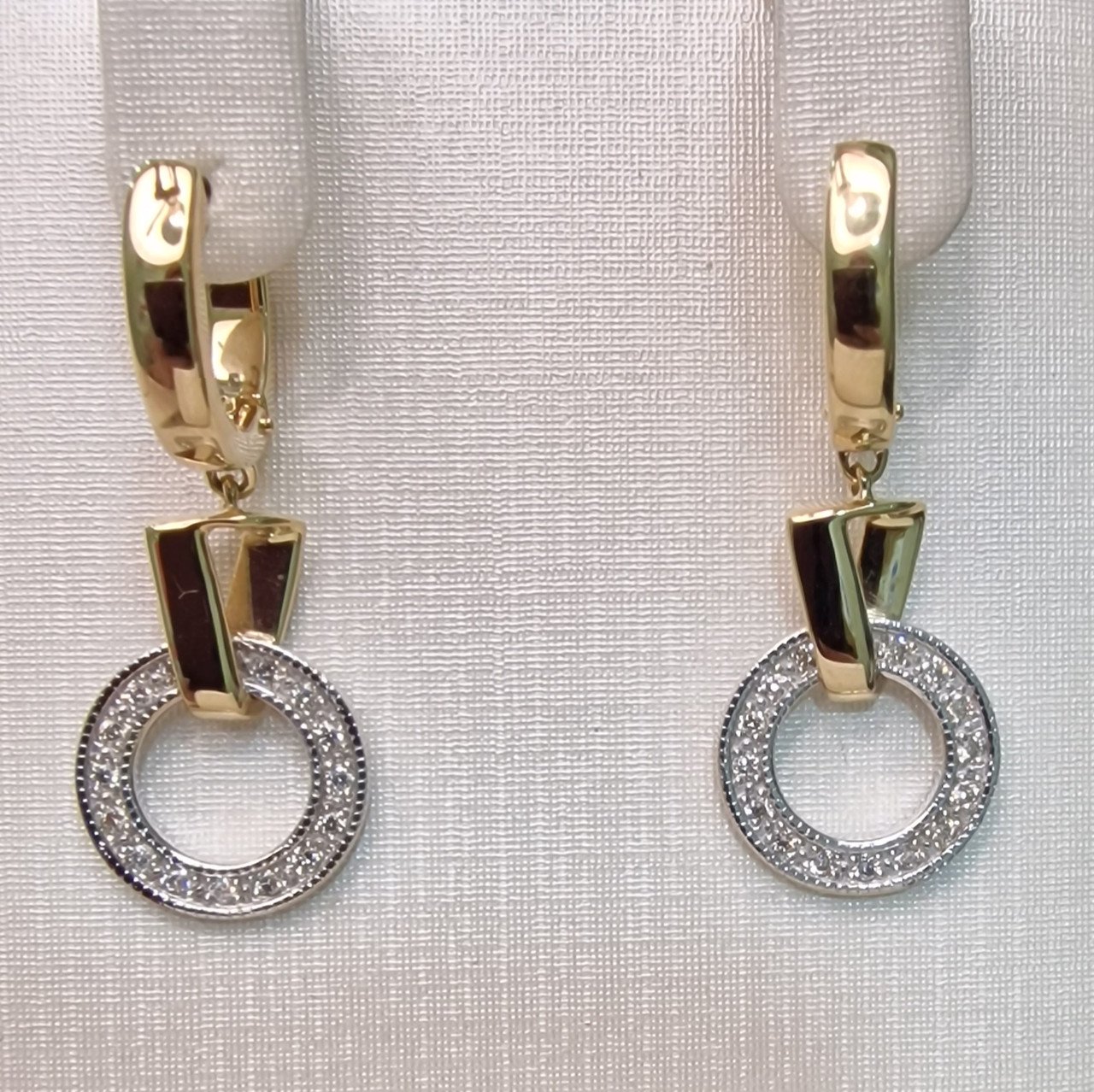 Серьги Deimantas 103890801 5,43гр 0,262ct. купить,NaN