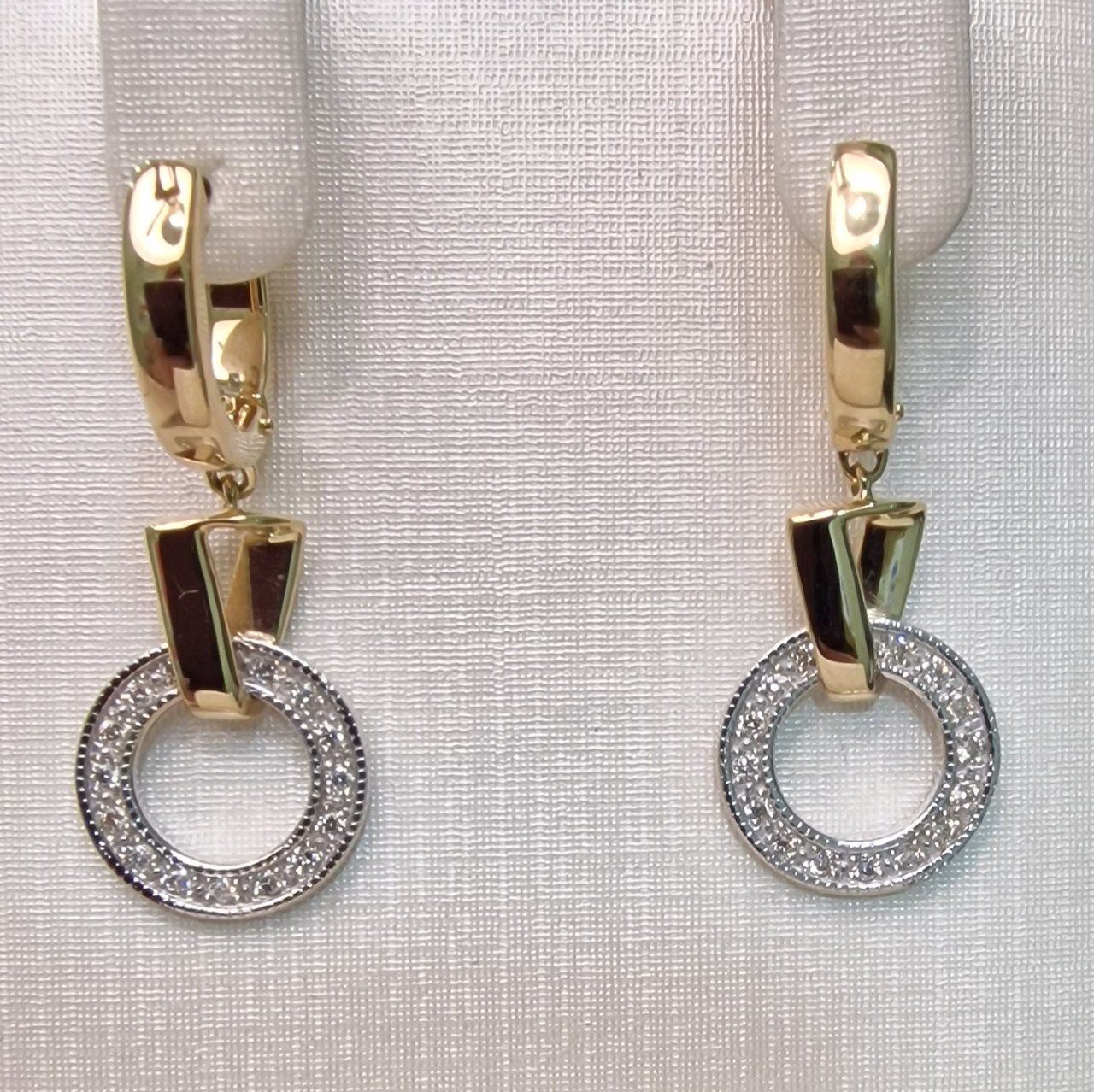 Серьги Deimantas 103890801 5,43гр 0,262ct. купить,NaN