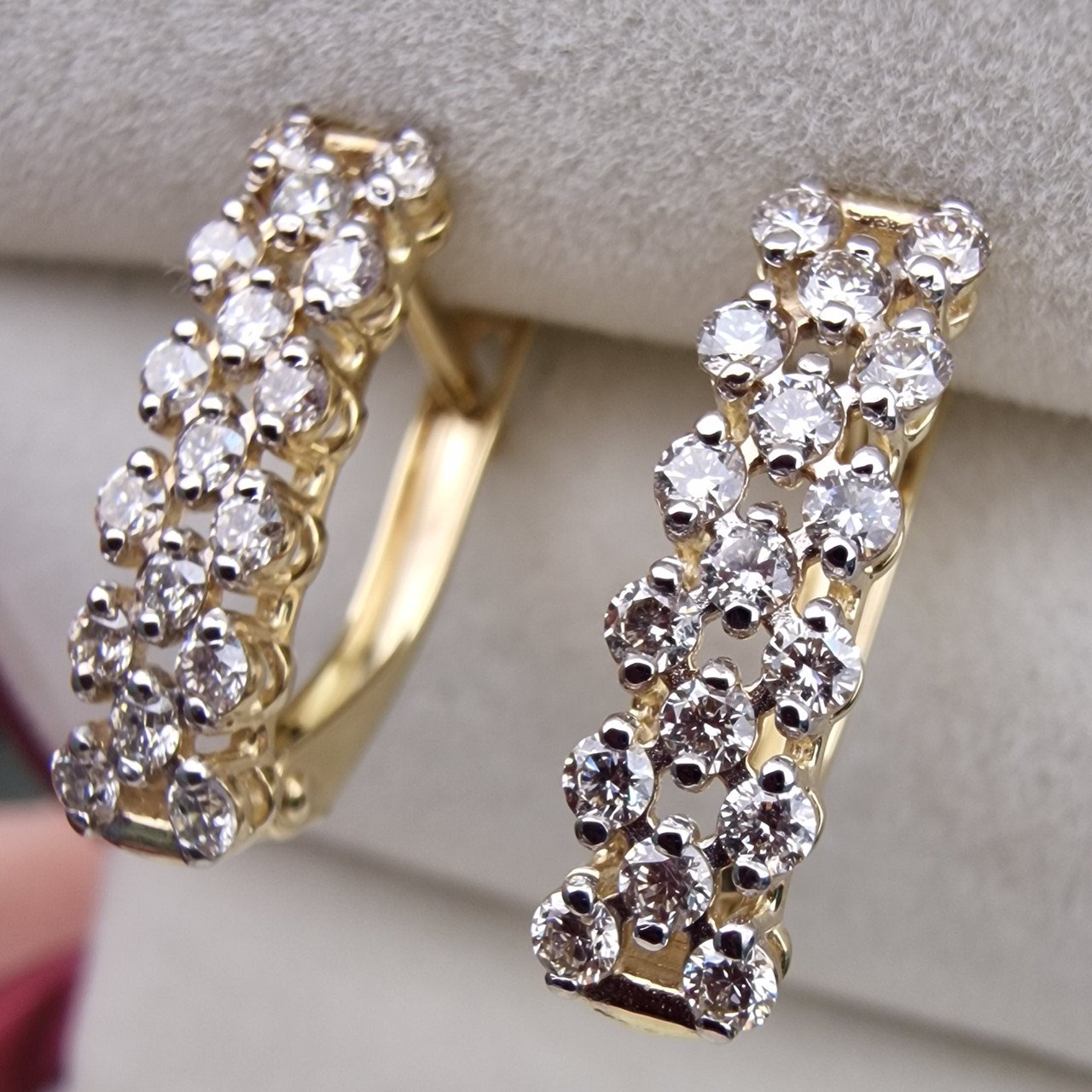 Серьги Deimantas 103890833 2,66гр 0,72ct. купить,NaN