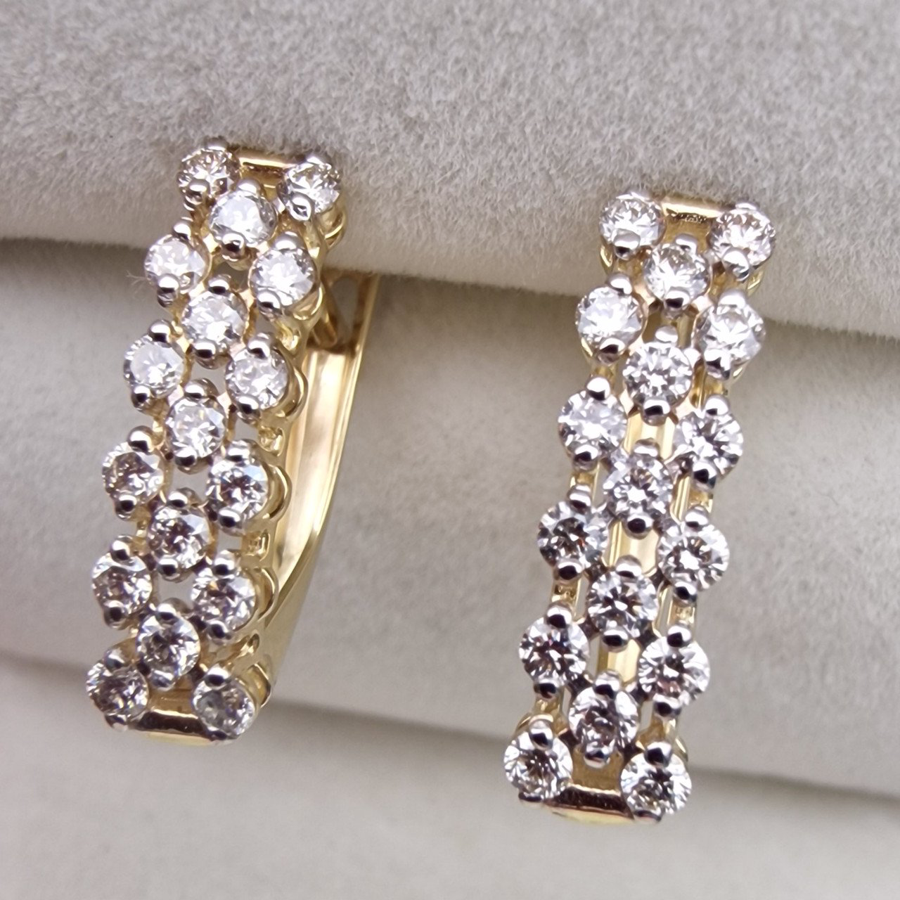 Серьги Deimantas 103890833 2,66гр 0,72ct. купить,NaN